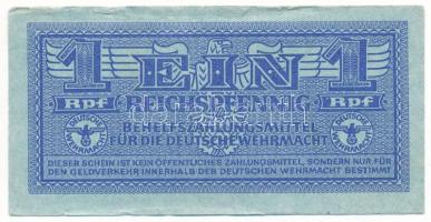Német Harmadik Birodalom / Deutsche Wehrmacht DN (1942) 1pf T:F German Third Reich / Deutsche Wehrmacht ND (1942) 1 Reichspfennig C:F  Krause M32