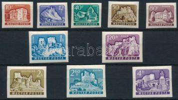 1961 Várak (II.) vágott sor (16.000)