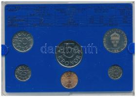 Svédország 1978. 10ö - 5K (6xklf) forgalmi sor műanyag tokban T:UNC
Sweden 1978. 10 Öre - 5 Kronor ...