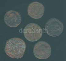 8db klf római pénzérme T:4 többnyire