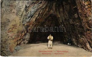 Herkulesfürdő, Baile Herculane; Rablóbarlang / Räuberhöhle / cave (ázott / wet damage)