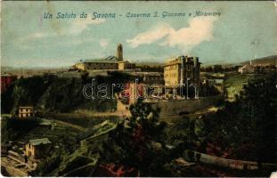Savona, Caserma S. Giacomo e Miramare / Italian military, barracks (EB)