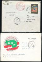 13 db Ausztria modern Feldpost küldemény