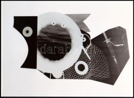 cca 1928 Christien Schad (1894-1982) szürrealista német festő- és fotóművész alkotása (Schadographie), 1 db modern nagyítás, jelzés nélkül, 21x15 cm