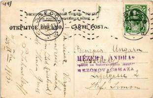 1913 Odesa, Odessza, Odessa; Théatre Municipal vue de la rue Richelieu / thatre, horse-drawn tram (R...