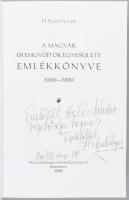 H. Szabó Lajos: A Magyar Éremgyűjtők Egyesülete emlékkönyve (1969-1999). A szerző által dedikált pél...