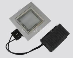 6 darab Philips FBH022 álmennyezetbe építhető szögletes lámpatest, jó állapotban, 22x22 cm