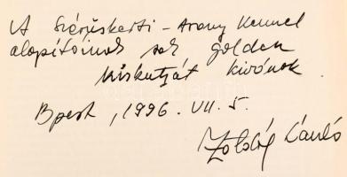 Zöldág László: Kutyaszülészet és szaporodásbiológia. DEDIKÁLT! Bp., 1994, Prim-A-Vet Kft. Kiadói kar...