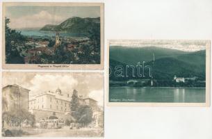 15 db RÉGI magyar város képeslap, közte néhány modern, vegyes minőségben / 15 pre-1945 Hungarian town postcards, with some modern ones, in mixed quality
