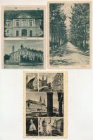 15 db RÉGI magyar város képeslap, közte néhány modern, vegyes minőségben / 15 pre-1945 Hungarian tow...