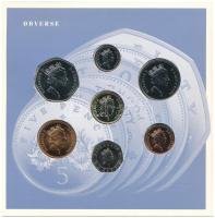 Nagy Britannia 1991. 1p - 1P (7xklf) forgalmi sor szettben, angol nyelvű leírással T:BU
United King...