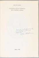 Szántó Imre: Gróf Festetics György emlékezete, Hévíz fürdőhely születése. A szerző, Szántó Imre (192...