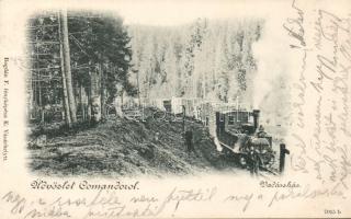 Komandó railway by a Hunting cottage