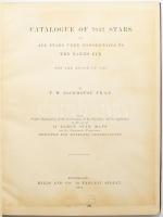 T. T. Backhouse: Catalogue of 9842 stars, or, All stars very conspicuous to the naked eye, for the e...