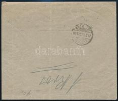 1893 Portós levél Rédey Miklósnak címezve, aki ekkor még csak "rendőrfogalmazó" volt / Unp...