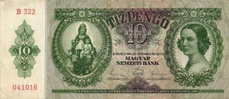 Kis pengő tétel 1930-45. 5P,10P,20P,50P(2x),100P(2x),500P,1000P(2x) T:II,III összesen 10db