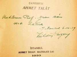 3 db török nyelvű könyv: Ahmet Refik: Hicrî on ikinci asirda Istanbul hayati (1100-1200).; Kemaletti...