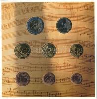 Ausztria 2003. 1c-2E (8xklf) forgalmi sor karton dísztokban T:UNC
Austria 2003. 1 Cent - 2 Euro (8x...