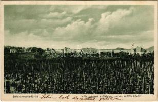 1929 Balatonmáriafürdő, Villa lakások a Balaton parton szőlők között. Gyenes Lajos kiadása (EK)