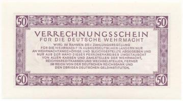 Német Harmadik Birodalom / Deutsche Wehrmacht 1944. 50M "8585095" T:UNC
German Third Reic...