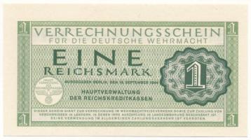 Német Harmadik Birodalom / Deutsche Wehrmacht 1944. 1M T:UNC German Third Reich / Deutsche Wehrmacht 1944. 1 Reichsmark C:UNC Krause M38