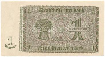 Német Harmadik Birodalom 1937. 1M (2x) sorszámkövető, nyolcjegyű sorszámokkal "C 12223098 - C 1...