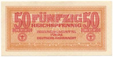 Német Harmadik Birodalom / Német hadsereg 1942. 50pf T:XF German Third Reich / Deutsche Wehrmacht 1942. 50 Reichspfennig C:XF Krause M35