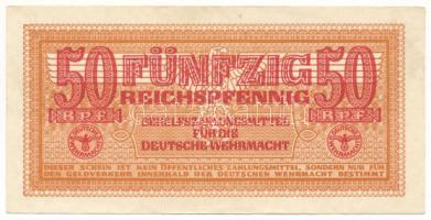 Német Harmadik Birodalom / Deutsche Wehrmacht 1942. 50pf T:XF German Third Reich / Deutsche Wehrmacht 1942. 50 Reichspfennig C:XF Krause M35