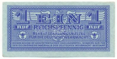 Német Harmadik Birodalom / Deutsche Wehrmacht DN (1942) 1pf T:UNC,AU
German Third Reich / Deutsche ...