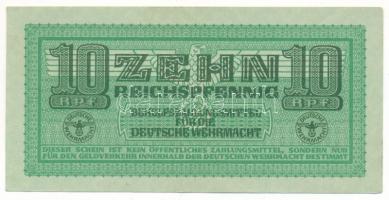 Német Harmadik Birodalom / Deutsche Wehrmacht DN (1942-1944) 10pf T:XF German Third Reich / Deutsche Wehrmacht ND (1942-1944) 10 Reichspfennig C:XF Krause P#M34