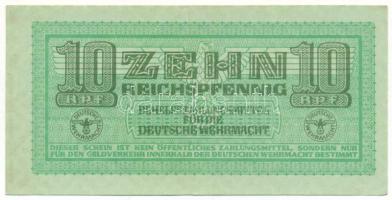 Német Harmadik Birodalom / Deutsche Wehrmacht DN (1942-1944) 10pf T:AU,XF
German Third Reich / Deut...