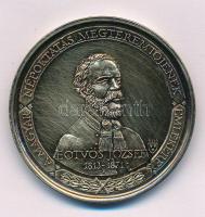 Bozó Gyula (1913-2004) DN "Eötvös József - A Magyar Népoktatás megteremtőjének emlékére / Adományozta a Pedagógusok Szakszervezete" Ag emlékérem (33,83g/0.925/42,5mm) T:XF (eredetileg PP)