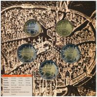 Hollandia 2007. 1/2 Ruyter - 2 Ruyter (5xklf) "Michiel de Ruyter 400. évfordulója" karton ...