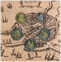 Hollandia 2007. 1/2 Ruyter - 2 Ruyter (5xklf) "Michiel de Ruyter 400. évfordulója" karton ...