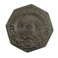 Magyar Úszó Egyesület 1893 fém plakett, d: 3,5 cm