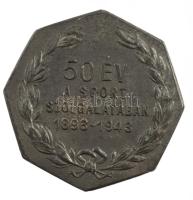 Magyar Úszó Egyesület 1893 fém plakett, d: 3,5 cm