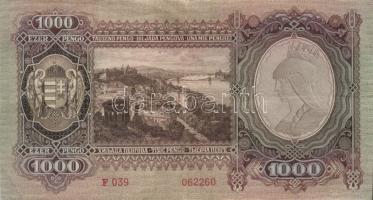 1943. 1000P (2x) T:II,II-