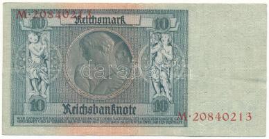 Német Harmadik Birodalom 1945. (1929) 10M "M20840213" T:F
German Third Reich 1945. (1929)...