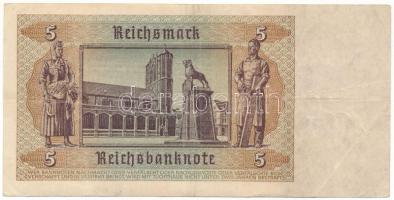 Német Harmadik Birodalom 1942. 5M "D 13704245" T:F
German Third Empire 1942. 5 Reichsmark...