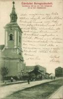 Beregszász with synagogue