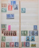 NSZK javarészt postatiszta gyűjtemény, 12 lapos nagyalakú berakóban