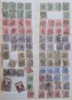 Magyar és osztrák klasszikus anyag, benne 501 db Turul bélyeg + 1.316 db osztrák bélyeg az 1890-1908...