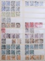 Magyar és osztrák klasszikus anyag, benne 501 db Turul bélyeg + 1.316 db osztrák bélyeg az 1890-1908...