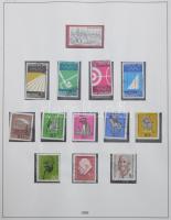 NSZK gyűjtemény az 1949-1970 közötti időszakból előnyomott Lindner falmentes albumban