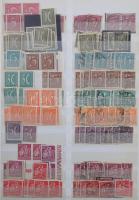 Deutsches Reich rendező, inflációs kiadások, 16 lapos A4-es berakóban