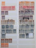 Deutsches Reich rendező, inflációs kiadások, 16 lapos A4-es berakóban