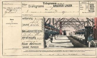 Királyhida military barracks interior