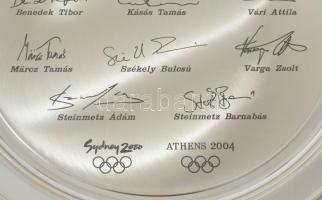 2005 Dömötör Zoltán (1935-2019) olimpiai bajnok vízilabdázó és úszó 70. születésnapjára készült aran...