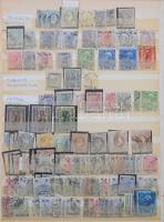 Ausztria Lombardo-Venetia és Levante több példányos gyűjtemény, benne 104 db 1850-as kiadású bélyege...