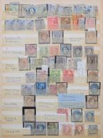 Ausztria Lombardo-Venetia és Levante több példányos gyűjtemény, benne 104 db 1850-as kiadású bélyege...